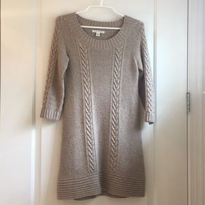 Banana Republic cable knit dress